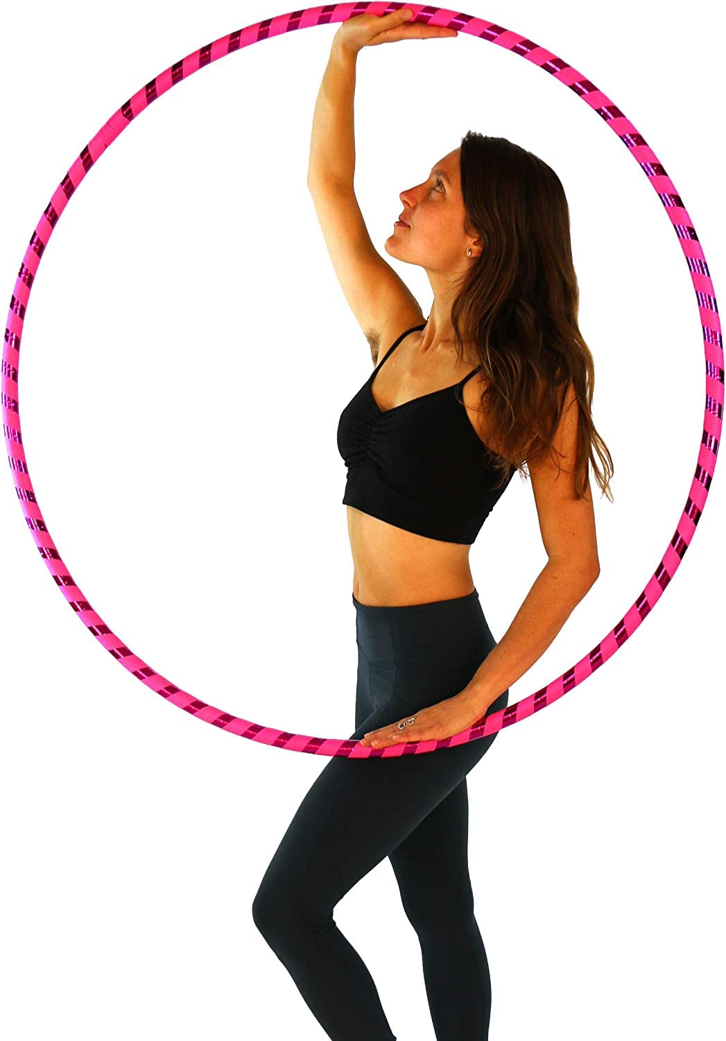 - Weighted Exercise Hula Hoop for Adults – Beginner Fitness Hoop for Weight Loss, Core & Waist Workout – Multiple Sizes – Handmade in USA | The Spinsterz