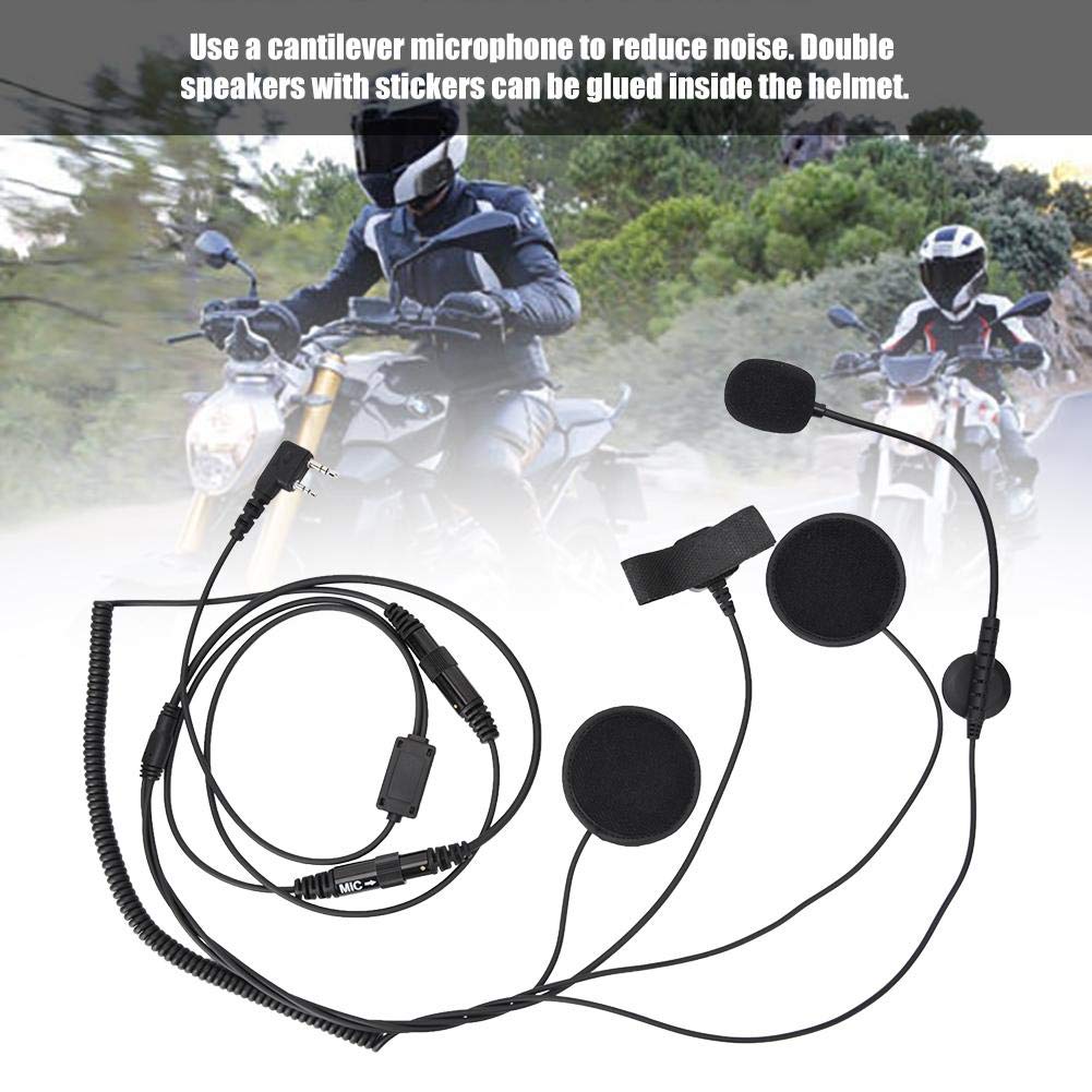 QY8 Motorcycle Helmet Headset 3.5mm Wired Earphone... – Vicedeal - View #11