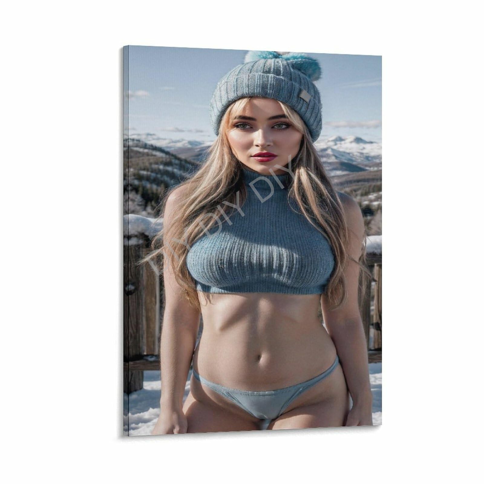 Amazon.com: Sabrina Carpenter - Póster de estrella femenina sexy, póster de  estrella femenina sexy, traje de baño 4, póster artístico en lienzo y arte  de pared, póster moderno para decoración de dormitorio :