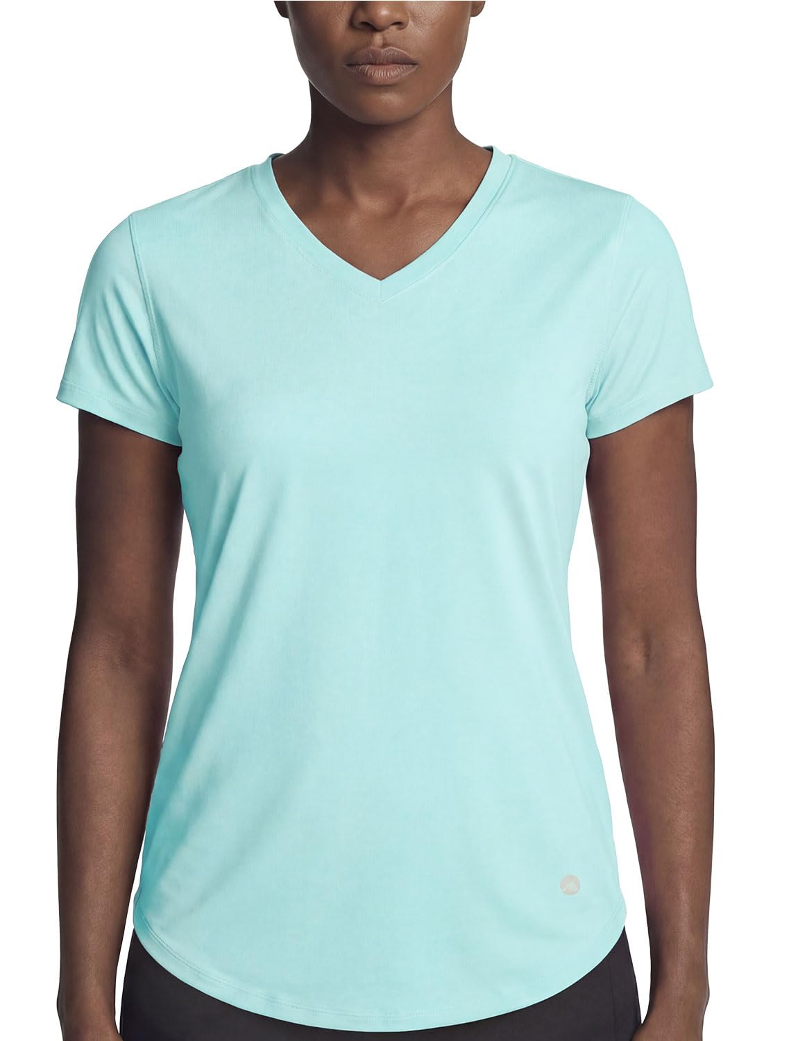 Women's Instant Cooling V Neck Shirt, UPF 50+ Sun Protection