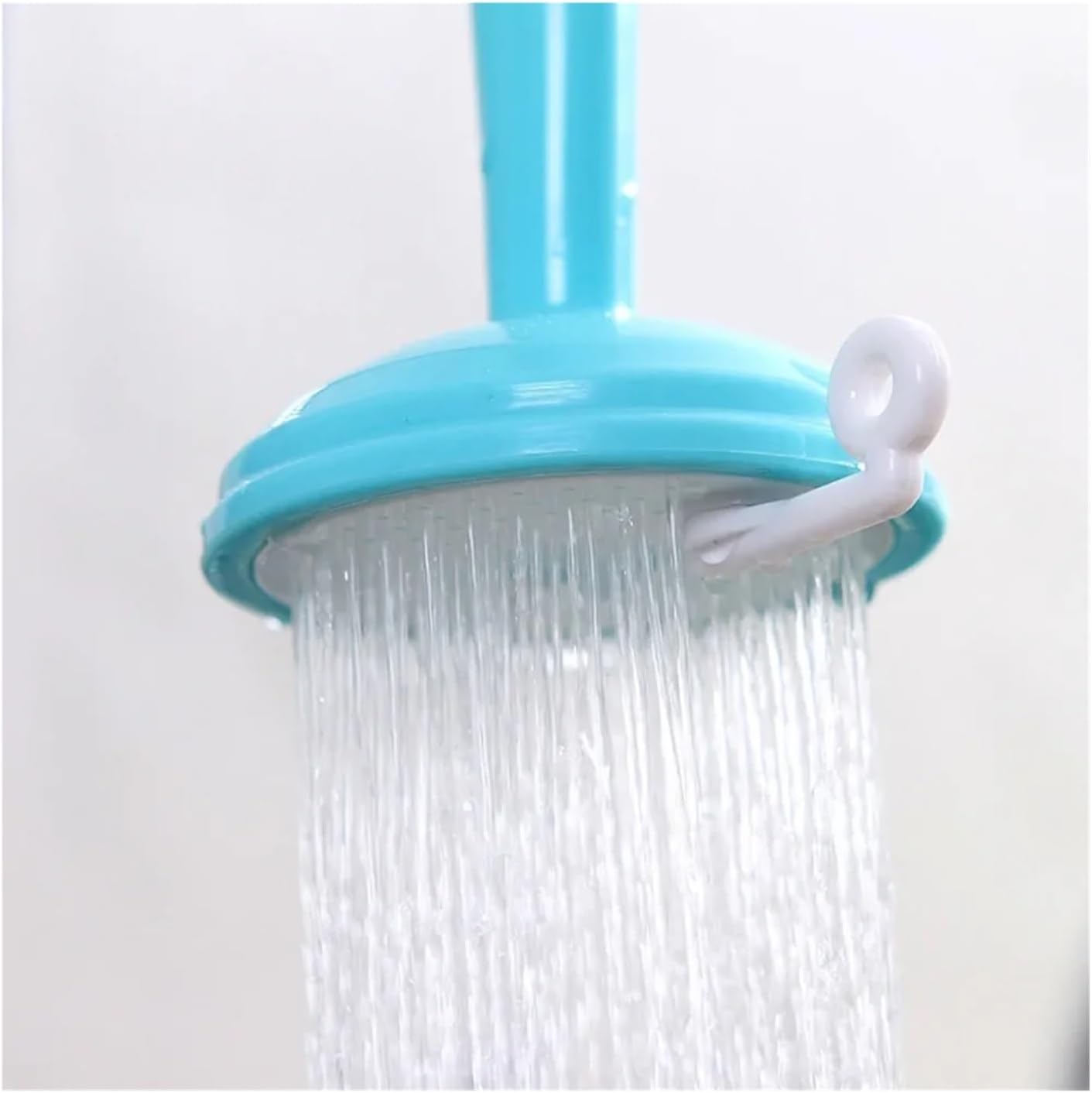 Swivel Water Saving Tap Aerator Diffuser Faucet Filter Connector(Long Blue)