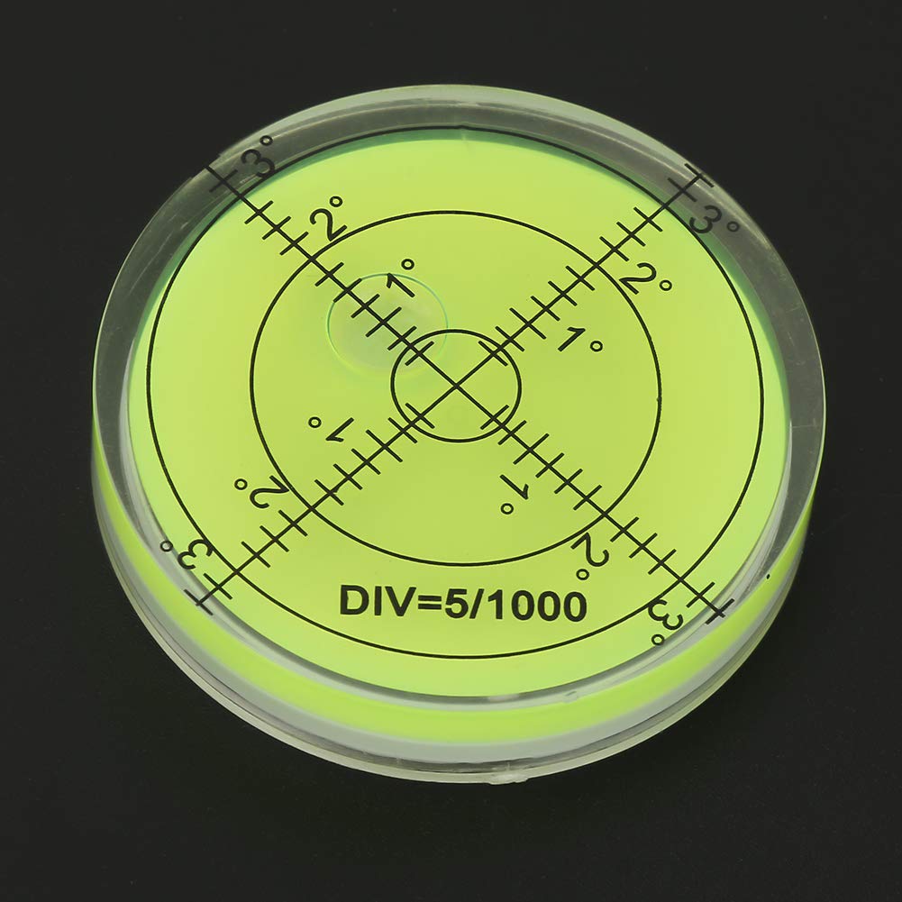 Amazon.com: Bullseye Bubble Inclinometers ABS Plastic Round 2.4 Inch ...