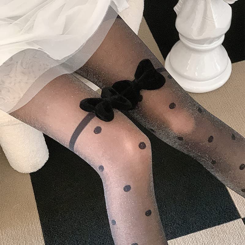 Image of Sahabowi handcraft tights for women, Sheer waist pantyhose