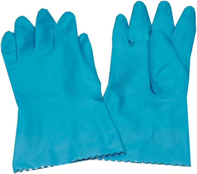 Fsmisc Medium Caterpack Rubber Glove, Pack of 6