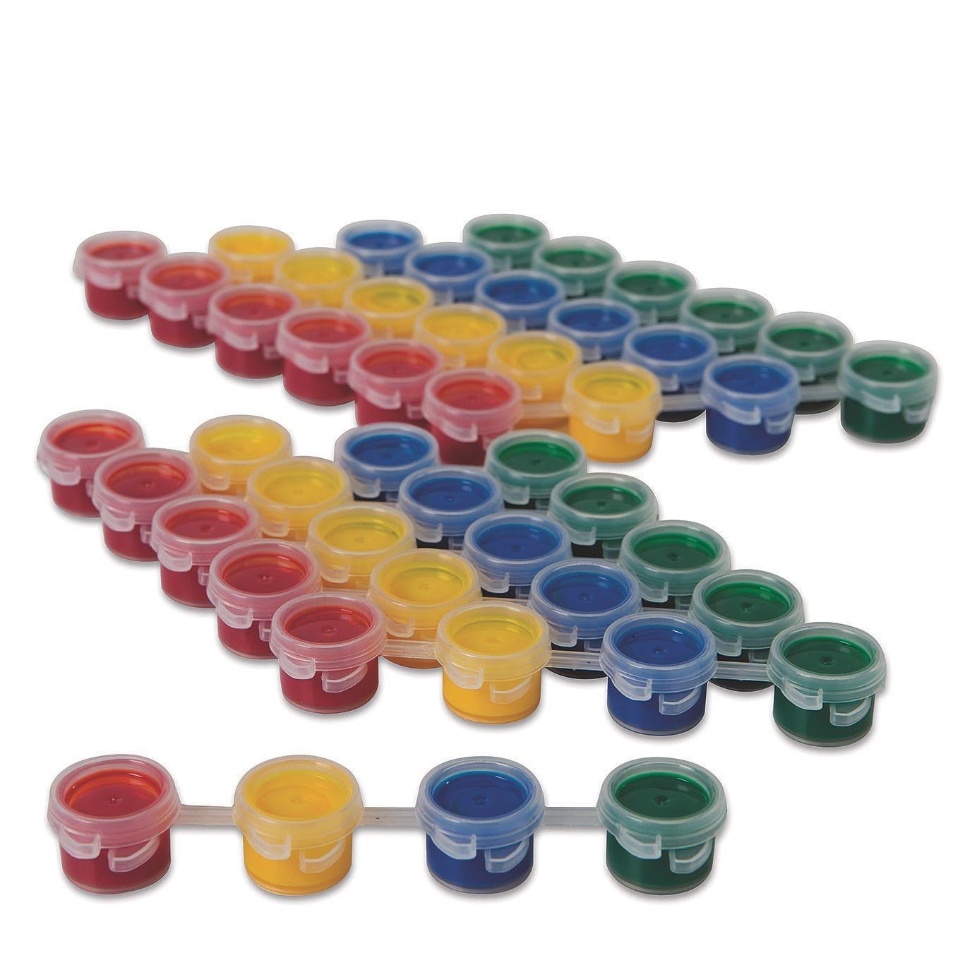S&S Worldwide Color Splash Strips, Glass Stain 1/12 oz., Pack of 12