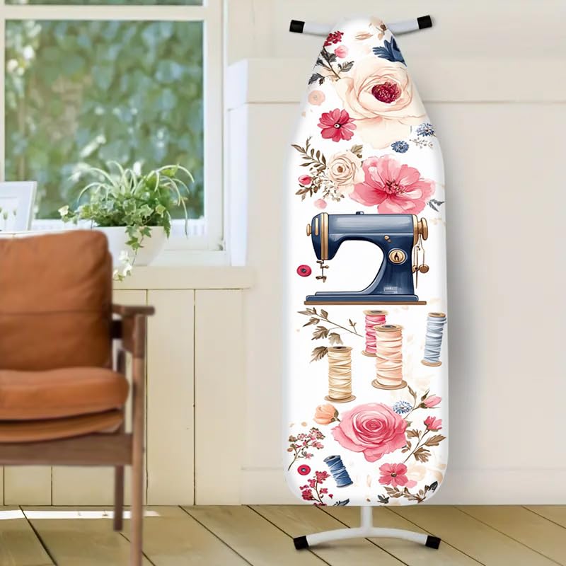 Image of Nuxovilar Sewing Machine Ironing Board Cover 15x54 Inches Polyester
