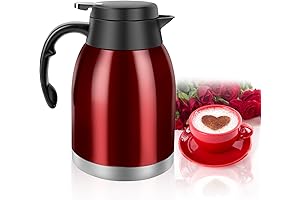 Unbreakable Double Wall 56oz Stainless Steel Thermal Coffee Carafe