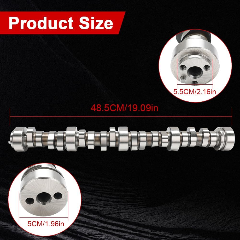 Sloppy Stage 2 Engine Camshaft .585/.585 Hydraulic Roller Lift Cam Compatible with Chevy GM 1997-2007 LS L92 L99 5.3L 5.7L 6.0L 6.2L V8 LSx Replacement for E-1840-P ls Camshaft