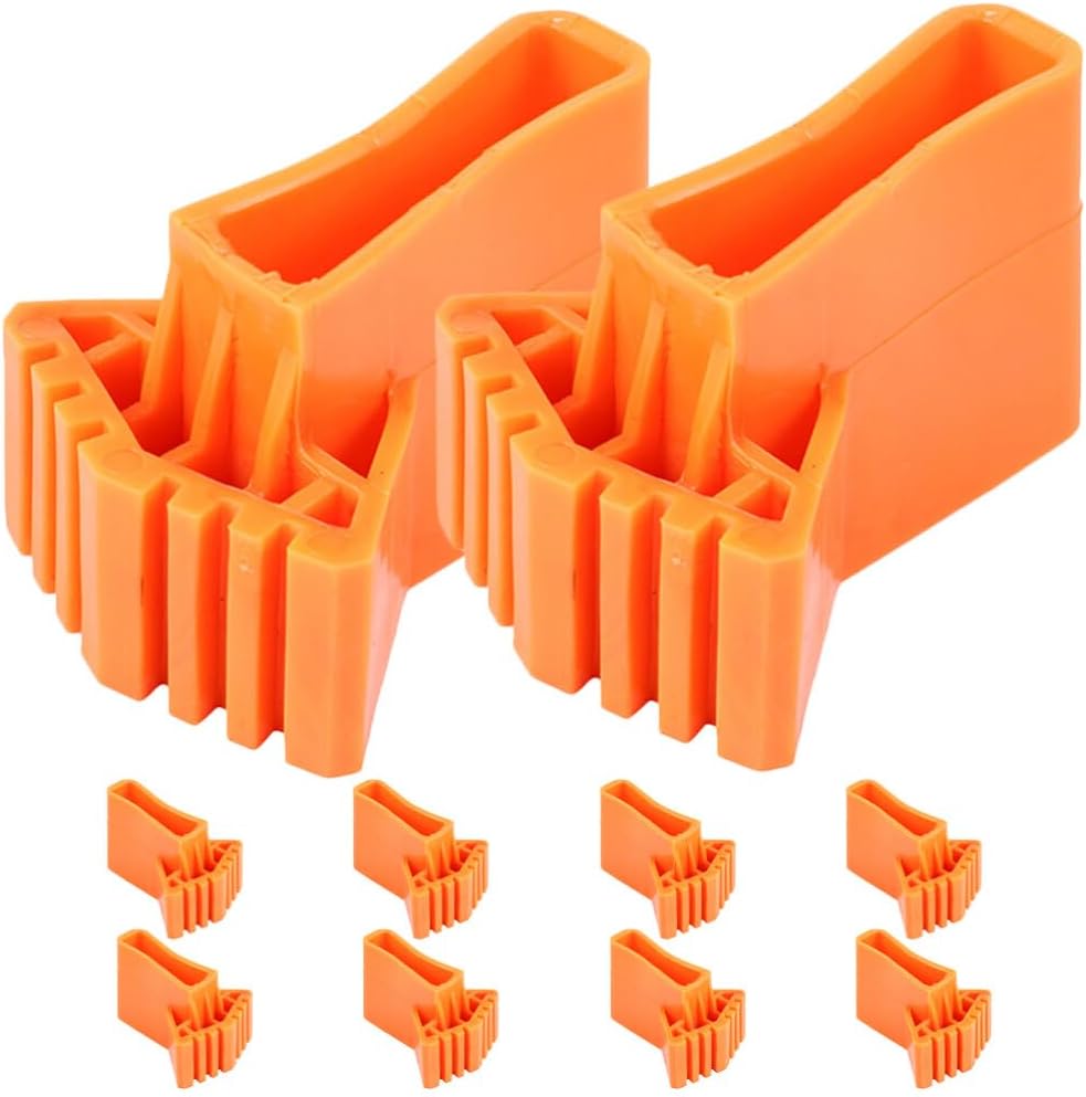 GANAZONO 10pcs Folding Ladder feet Steep Ladder Foot Pads