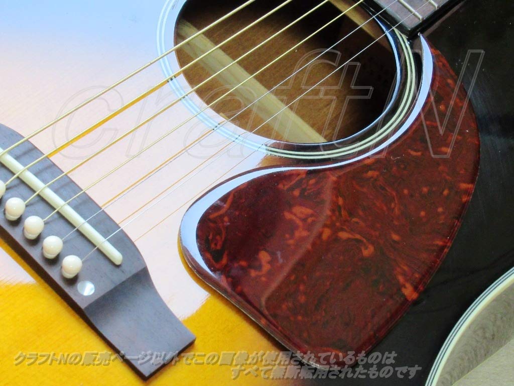 Amazon.co.jp: Gibson J-45・J-50 タイプピックガード スモール厚手