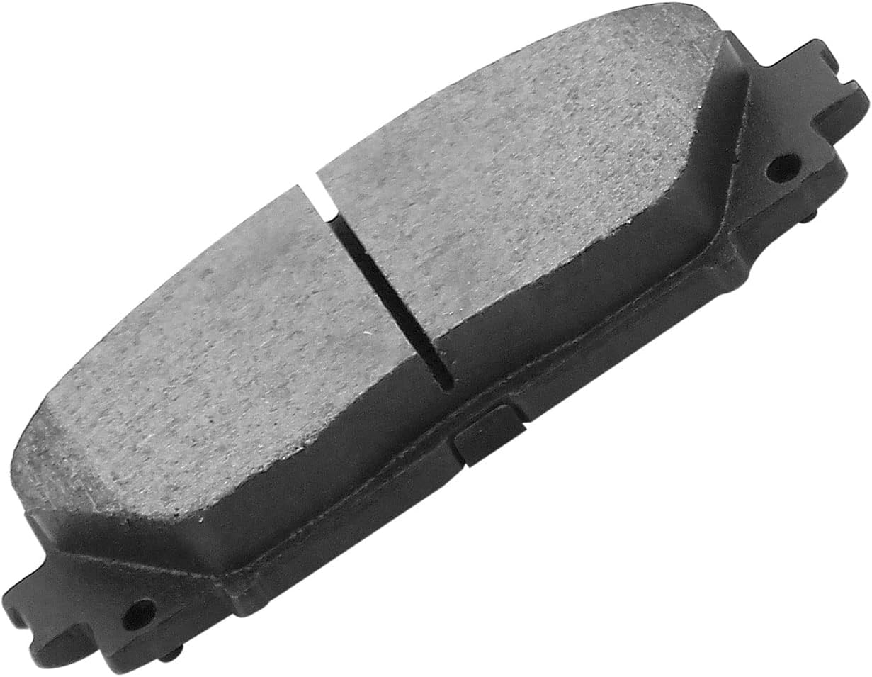 Front Brake Pads Replacement for Lexus CT200H, Scion iQ, Toyota Prius Plug-IN Prime Yaris D1184 Ceramic Brake Pads with Hardware Kits 4PCS