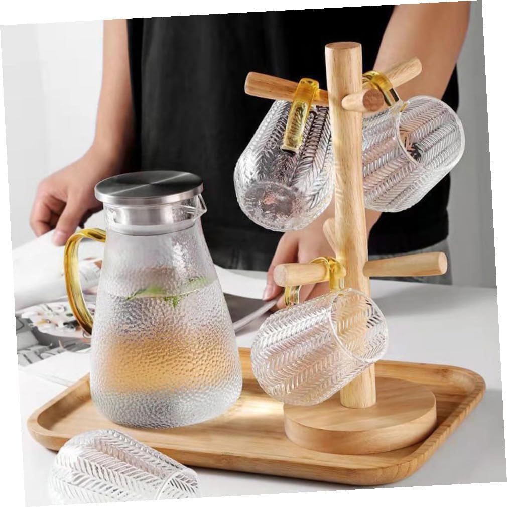 Holibanna 1Pc Cup Storage Stand Stylish Draining Rack for Tea and Mugs for Kitchen Bar Office Home Use Keeps Cups Dry and Scratch