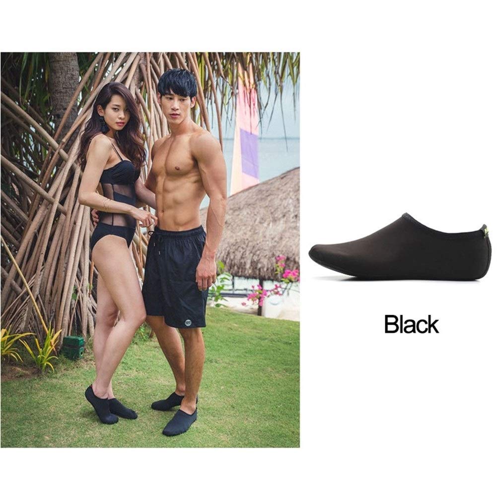 Zapatos de agua unisex, zapatos de natación, zapatos de verano, color sólido, zapatos de playa, calcetines de playa, zapatillas para hombres, botas de lluvia