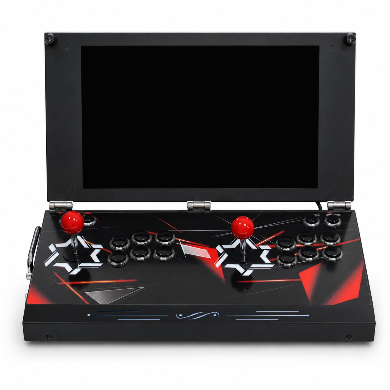 Tragbare Arcade-Spielekonsole, 44,9 cm (17,5 Zoll) HD Retro Gaming Maschine | Enthält 26800 Spiele, Dual-Joysticks und Suchfilter für Heim-Multiplayer-Spiele