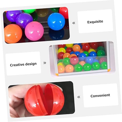 Miniatura 9 de Totority 100 unidades de bolas de lotería para fiesta, pelotas de tenis rosadas, pelotas de bingo, pelotas de tenis de mesa, pelotas de actividad,