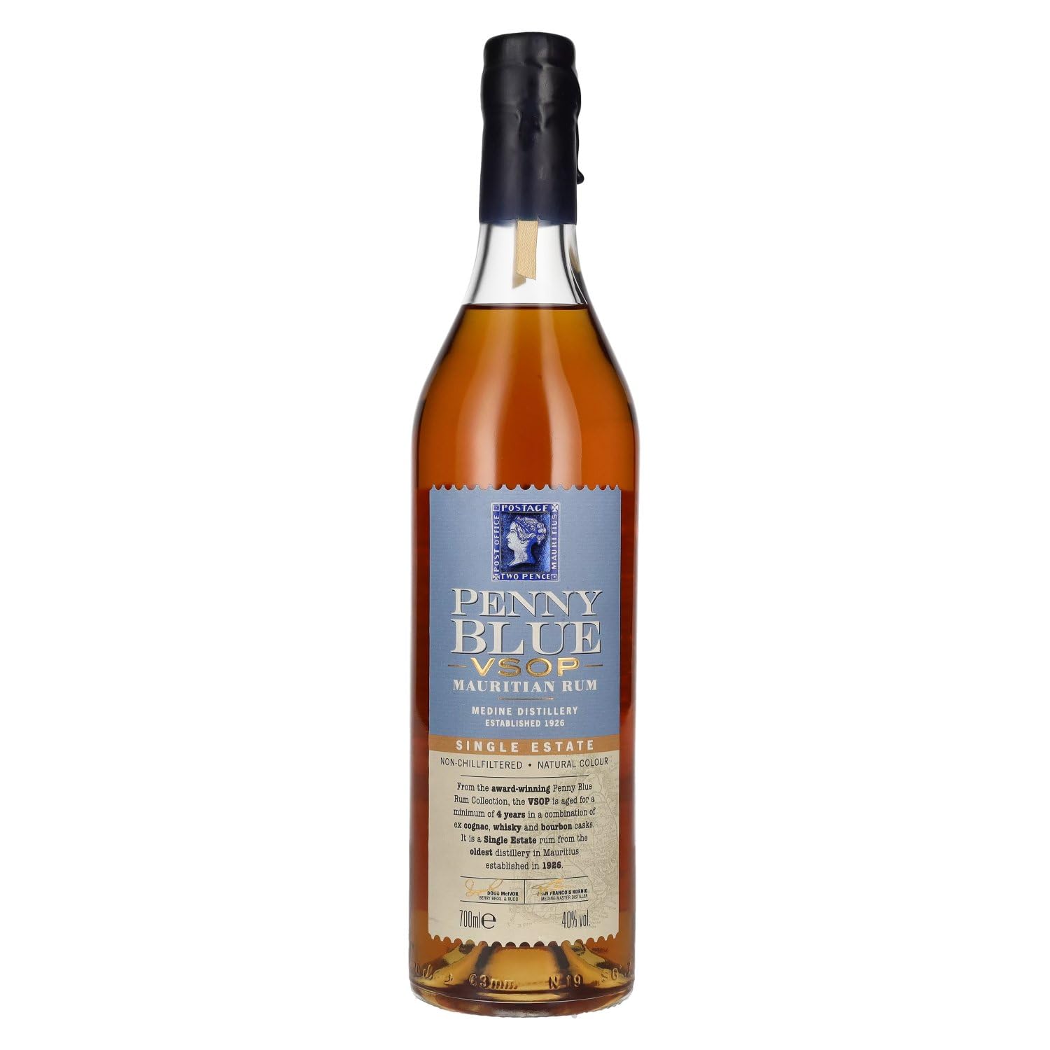 Berry Bros. & Rudd Penny Blue Vsop Single Estate Mauritian Rum 40% Vol. 0,7L