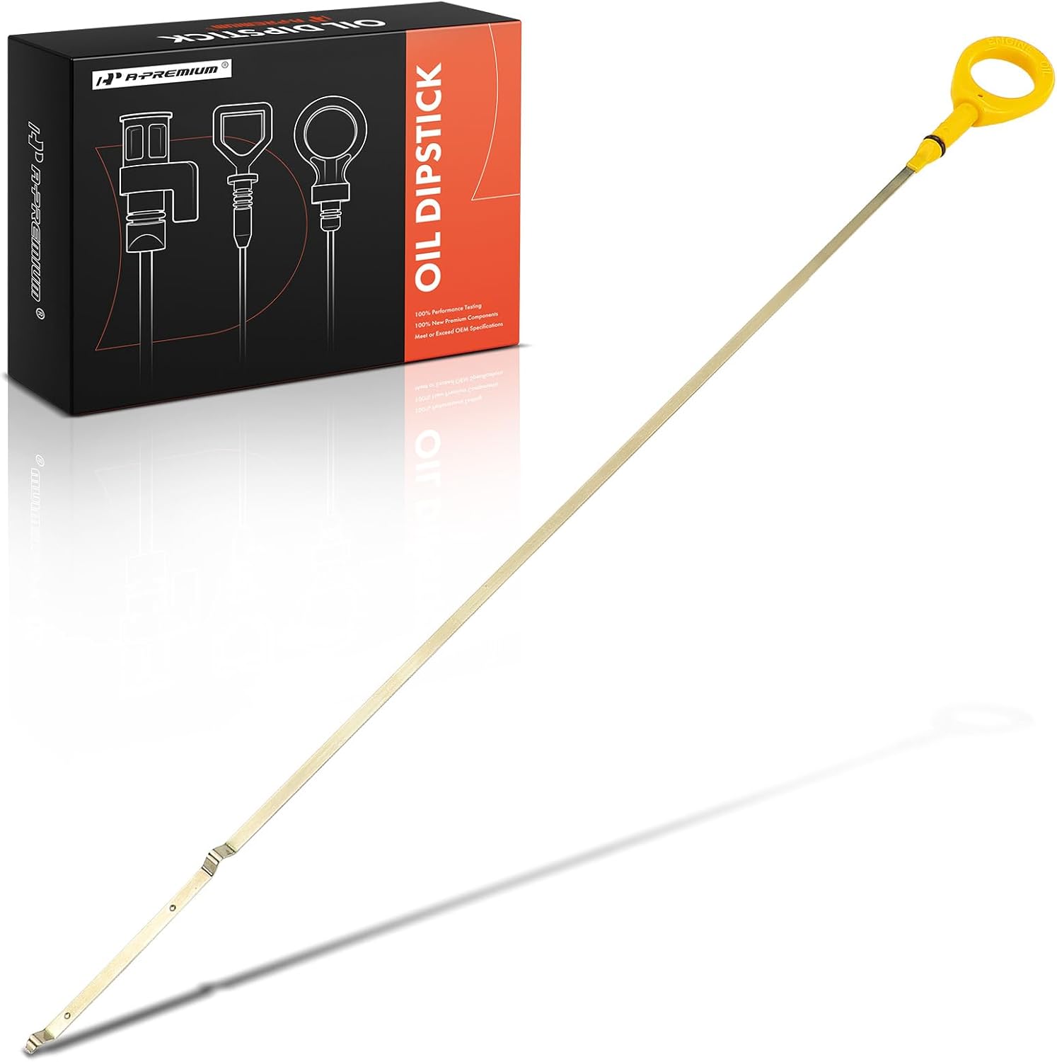 A-Premium 2.5L 2.7L Engine Oil Dipstick Compatible with Toyota Camry 2010/2012-2018, RAV4 2009-2018, Highlander 2009-2011, Sienna 2011-2013, Avalon 2013-2017, Venza & Scion tC & Lexus ES300h, NX300h