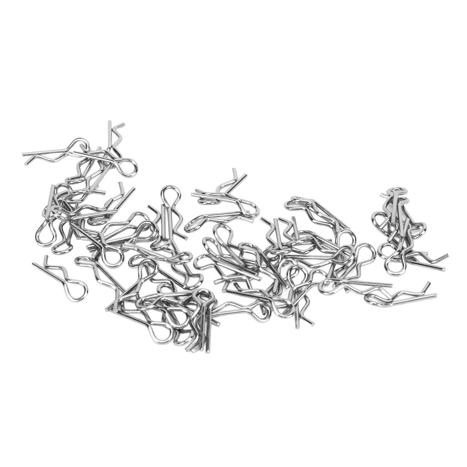 BOTC Lot de 100 clips de carrosserie de voiture – Clips de rembourrage – Clips de
