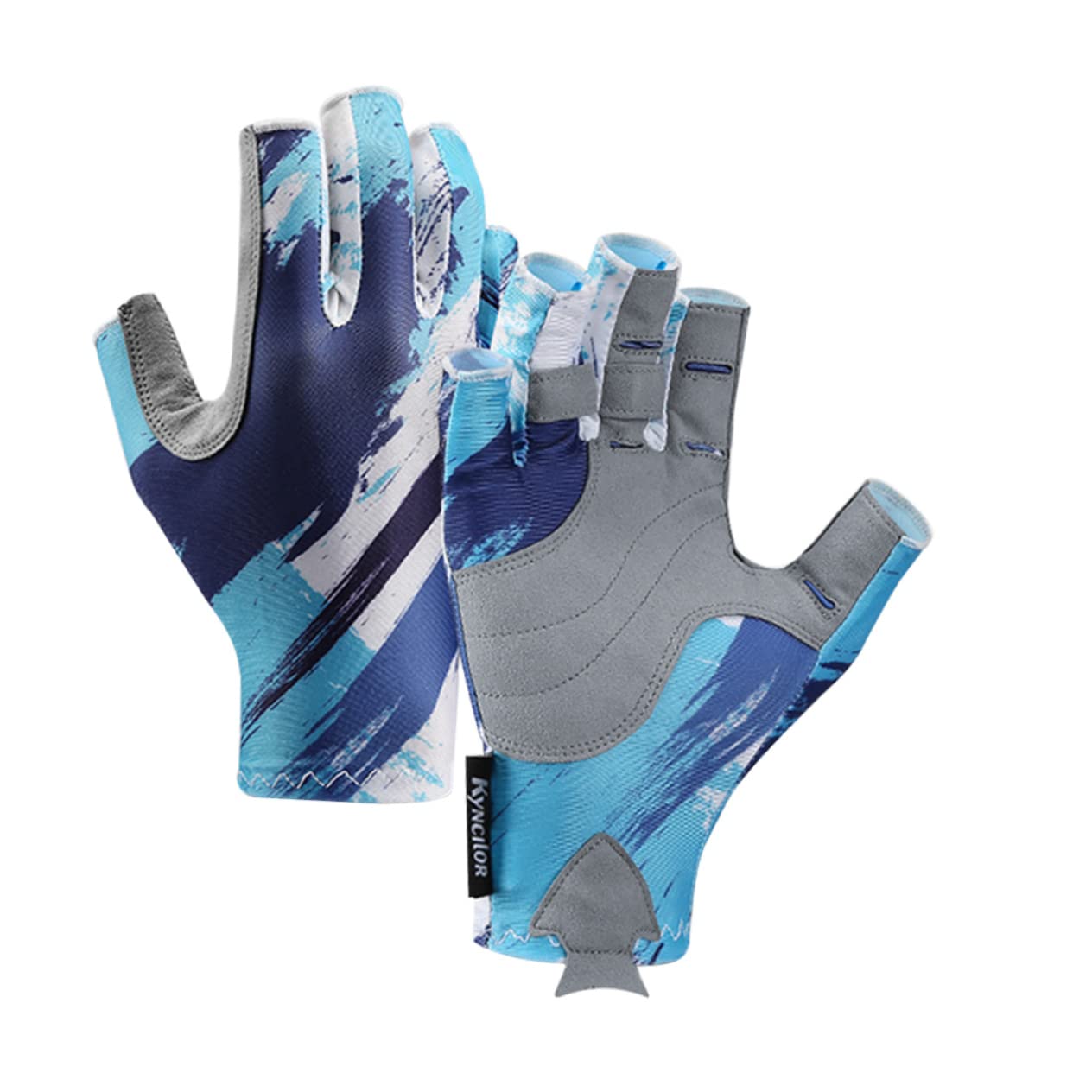 WOFASHPURET 1Pair Breathable Half Finger Cycling Gloves for Sports Skid Mittens Lightweight Quick Dry Design for Outdoor Activities and Fitness Comfortable Fit for Summer