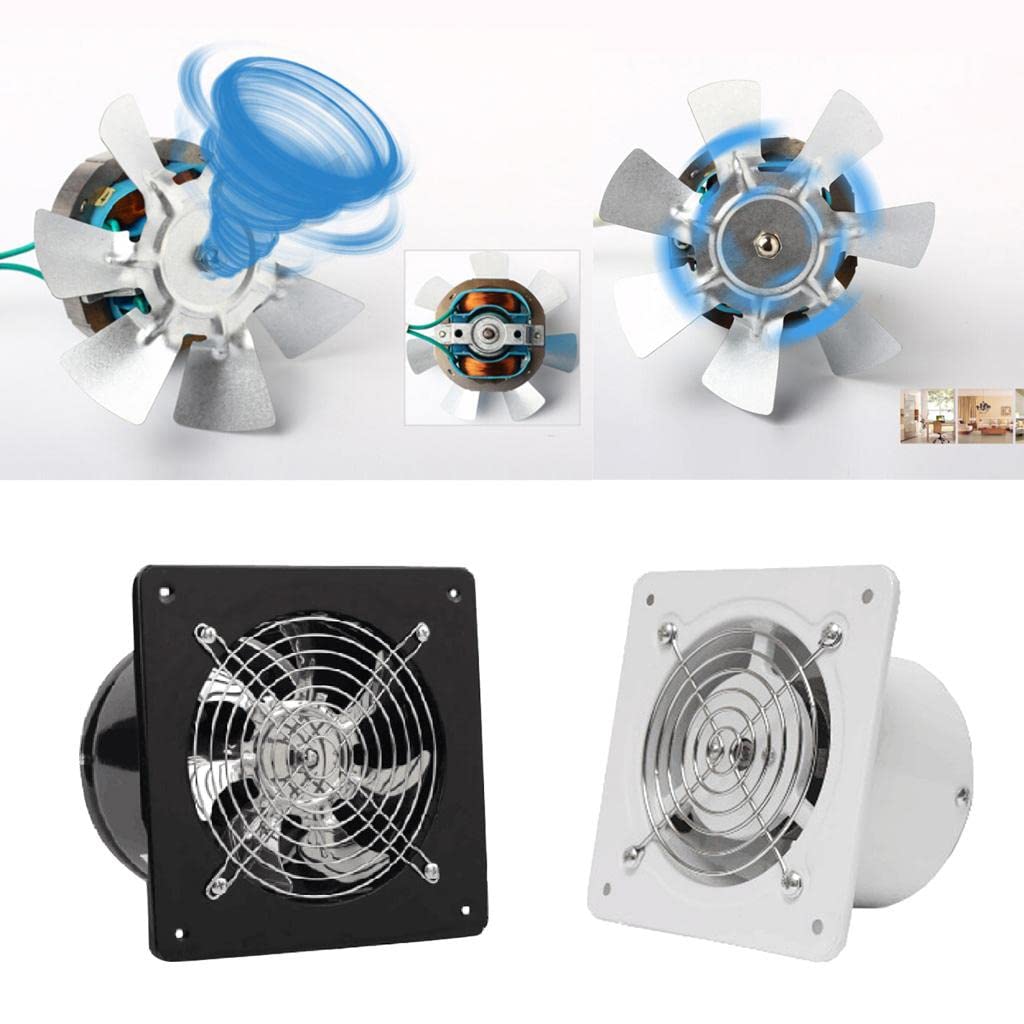 SDEPL 6inch 40W Inline Duct Pipe Booster Fan Ventilation Exhaust Air