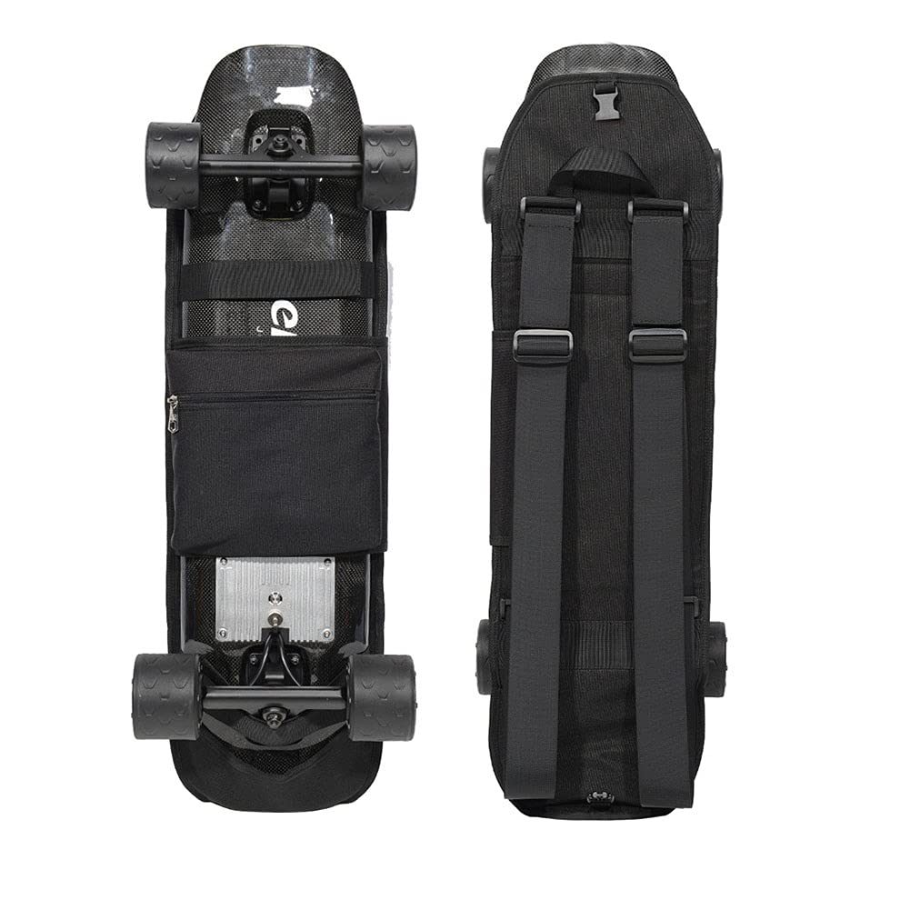 Torba na deskorolkę, torba na deskorolkę, tylna do Longboard Electric Skateboarding, torby i pokrowce ochronne, przechowywanie, aplikacja 80-120 cm (C), jeden rozmiar, (SESE706)