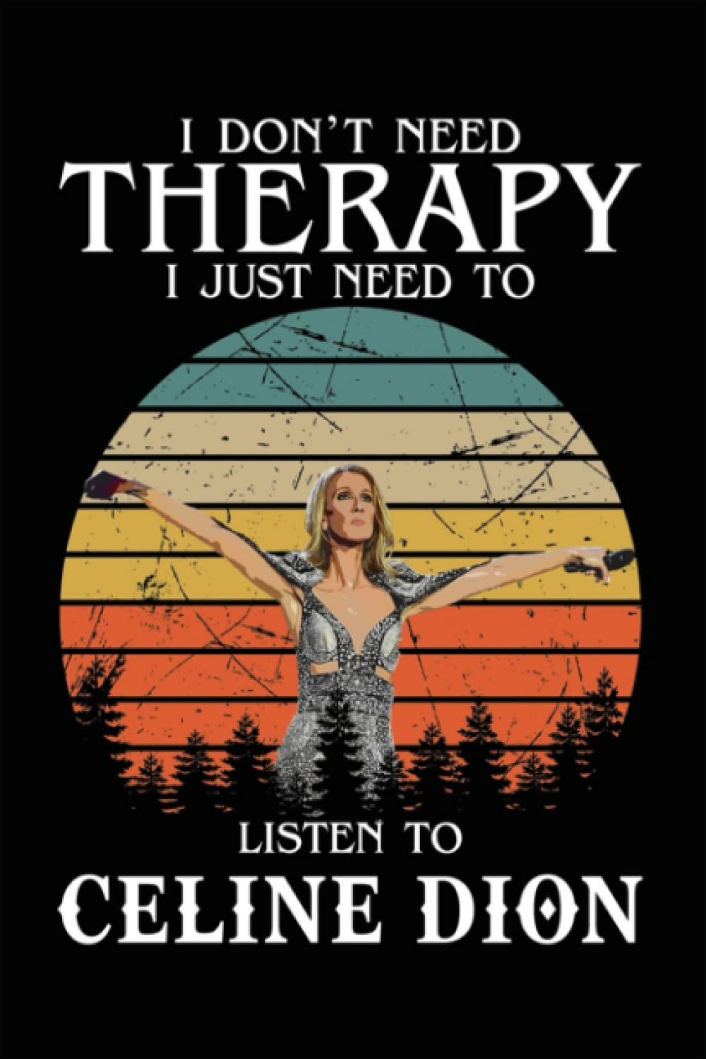 Celin.e Dion Notebook: Journal paperback , 6x9, 100 Pages | Best gift for fans(Composition Notebooks)