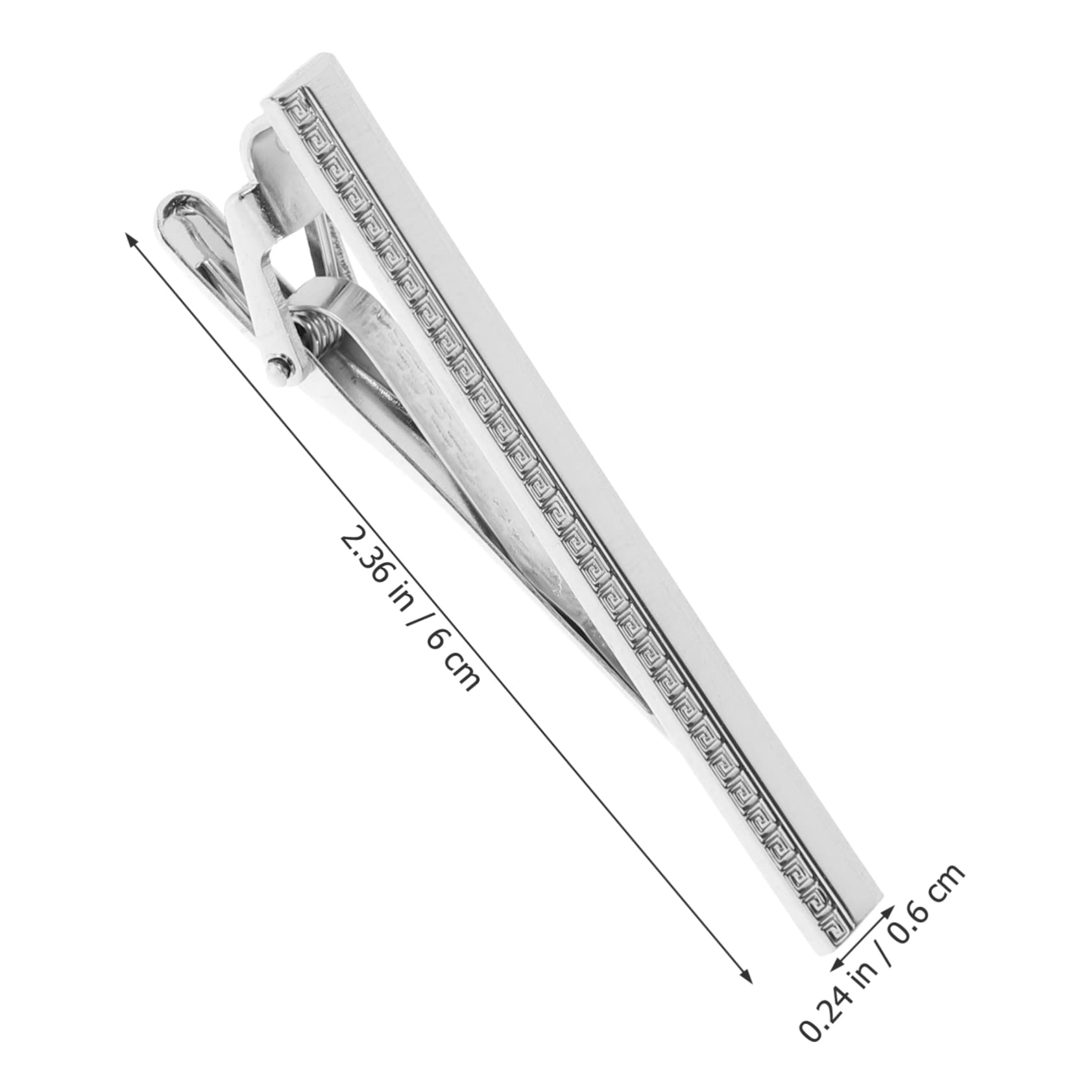 SHERCHPRY 5 Piezas Pasadores De Corbata Clip De Pellizco Barra De Corbata Clásica Pinza Para Barra De Corbata Abrazaderas De Amarre De Metal Clip De Corbata Cobre Clip De Carro Simple Hombre