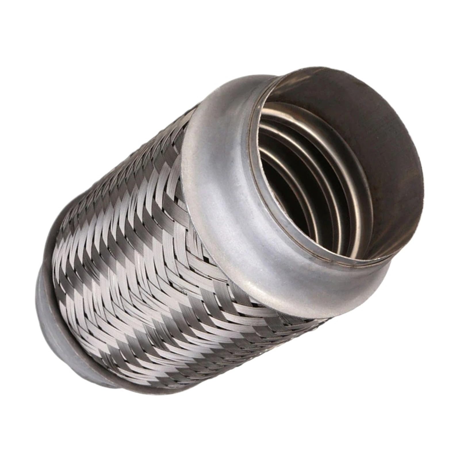 Punta Silenziatore Scarico Tubo Flessibile Scarico Per Auto In Acciaio Inossidabile 63 * 153 Mm Giunto Flessibile Saldato A Soffietto Tubo Terminale Silenziatore