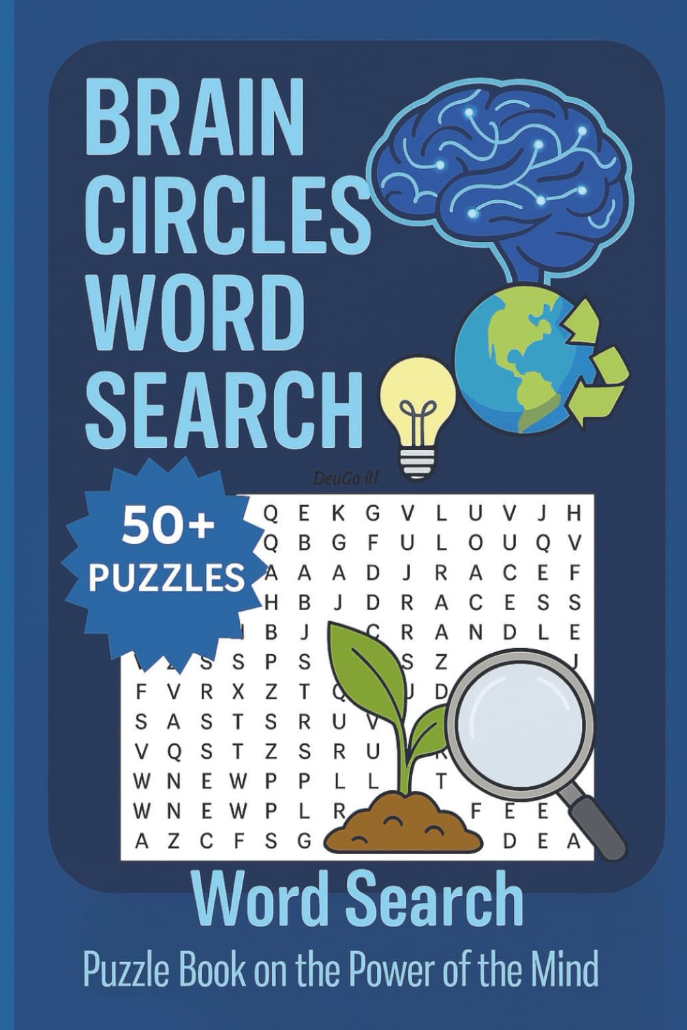 Brain Circles Word Search Puzzle Book: Discover Mental focus, Cognitive Loops, and Mindful Challenges (Word search for dementia patients)