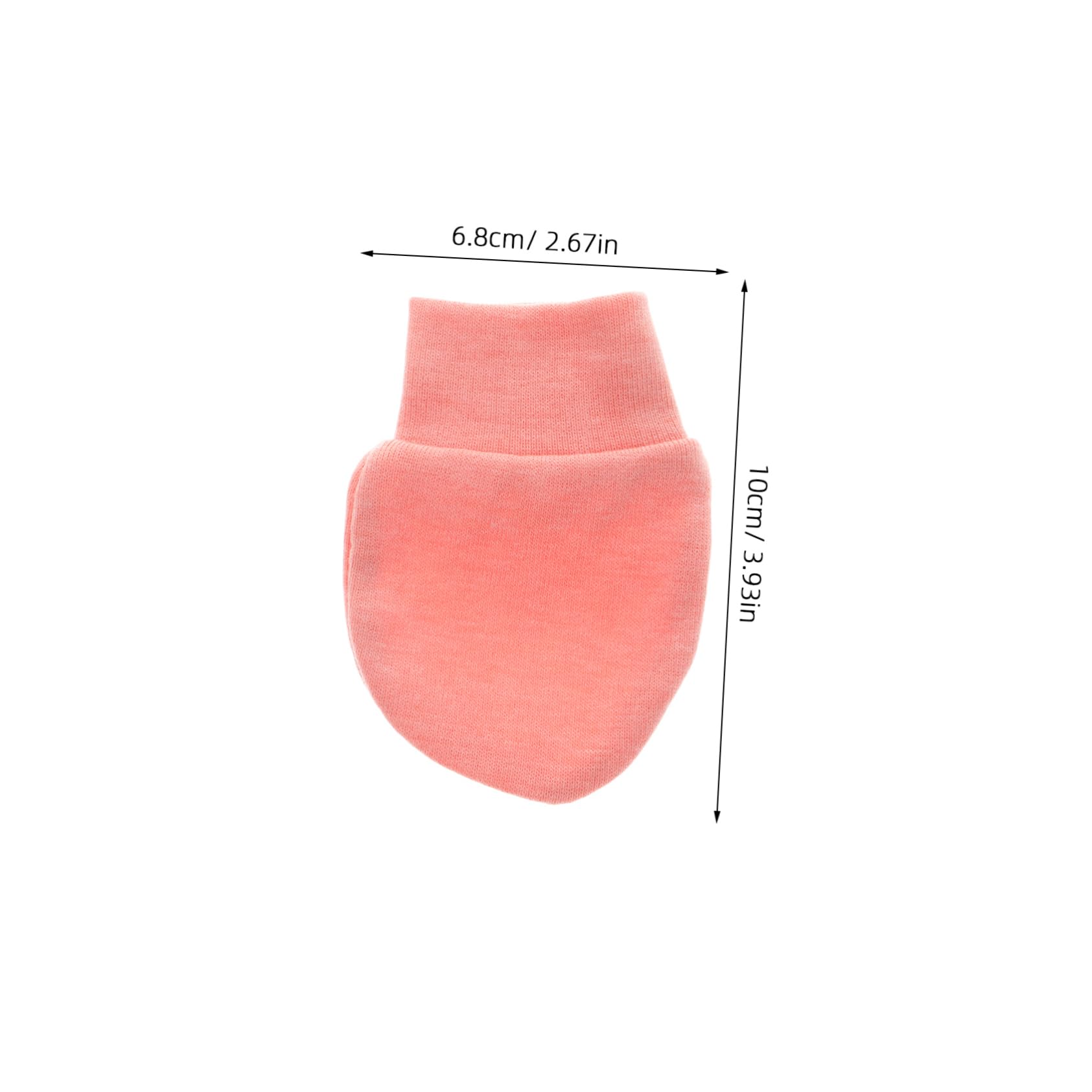 FRCOLOR Infant Gloves Newborn Anti-scratch Mittens Soft Cotton Comfortable Breathable 1 Pair