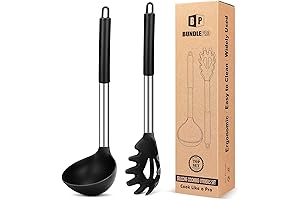Silicone Soup Spoon and Fork Set: Your Essential Kitchen Duo