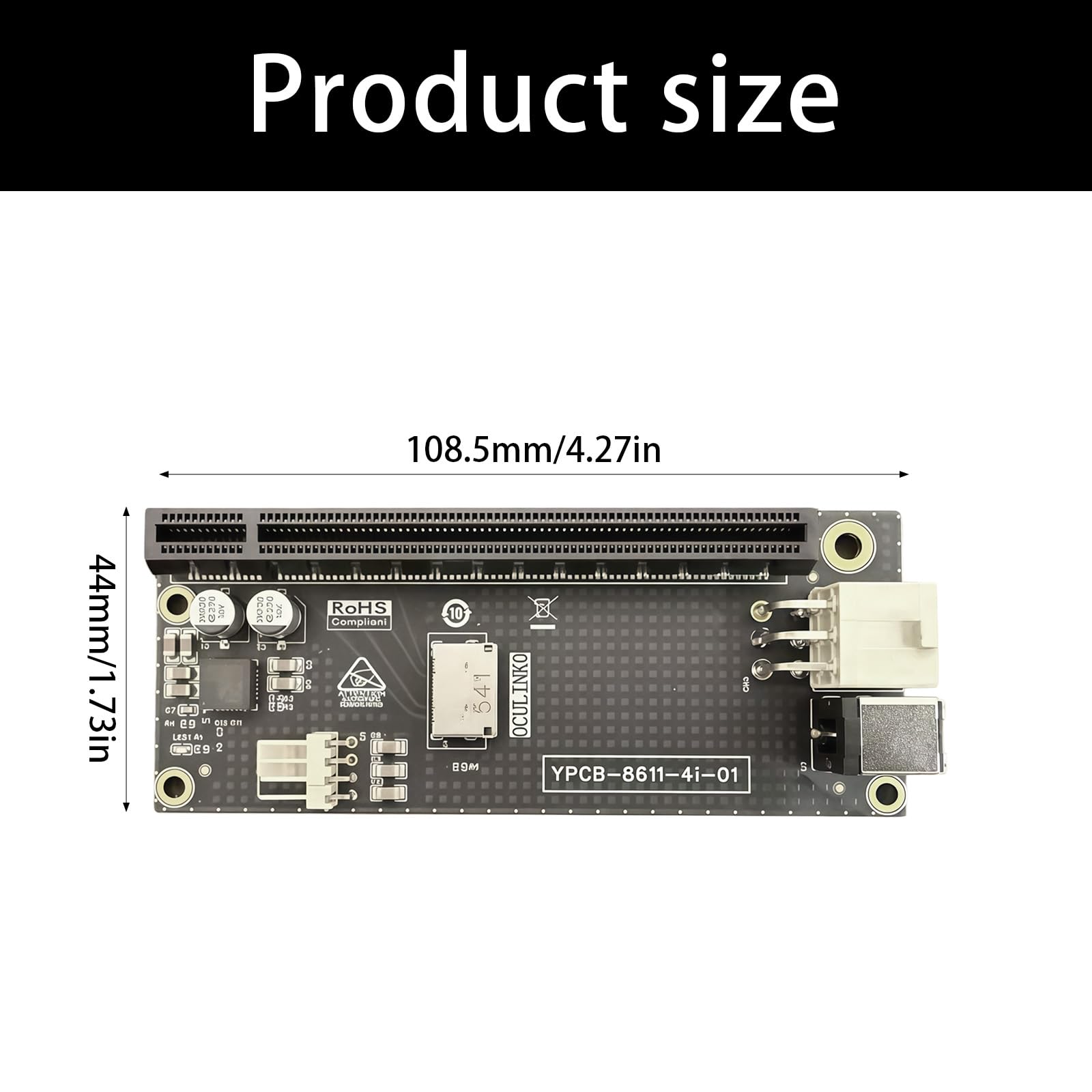 La Scheda Adattatore da SFF8611 a PCIe 4X Supporta più