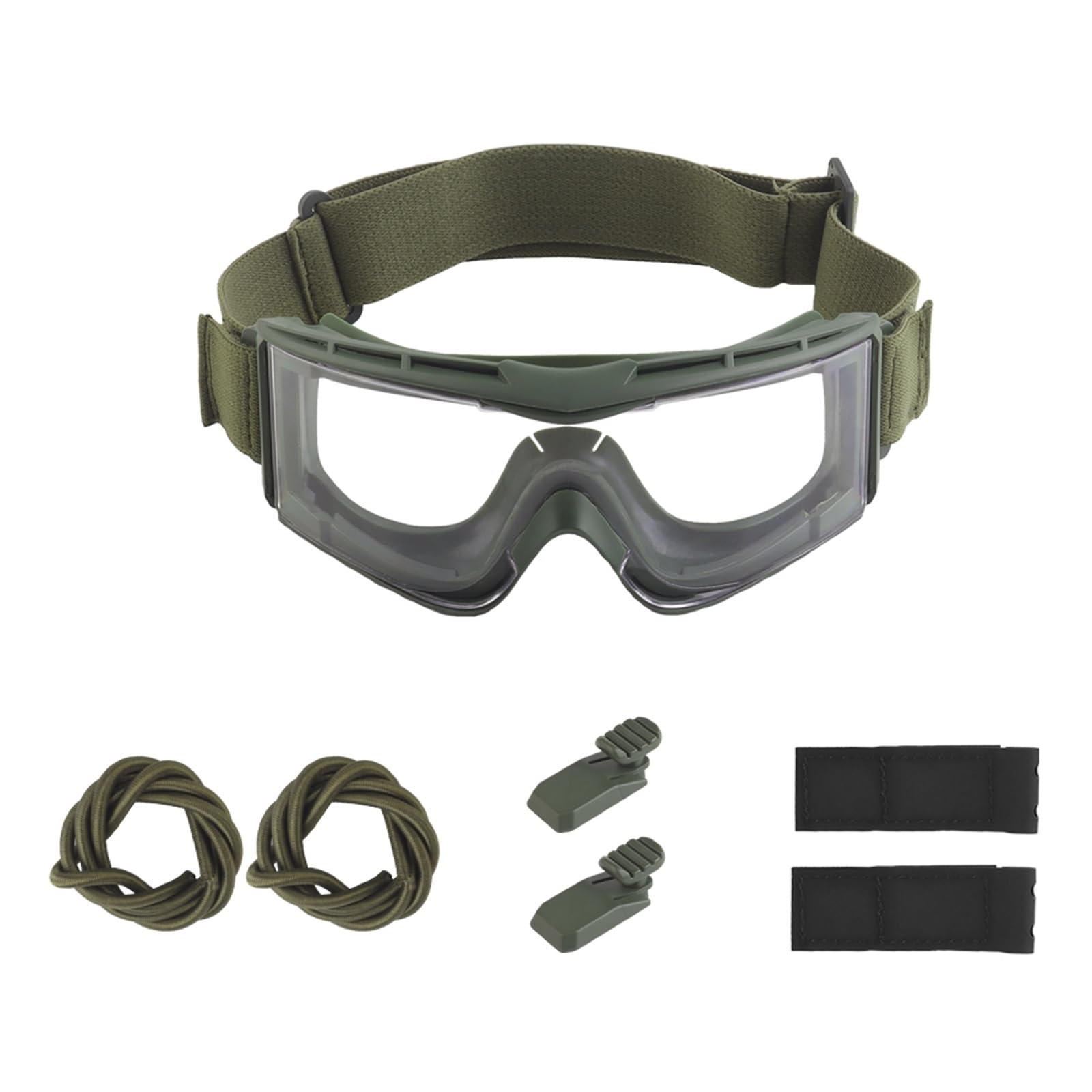 W810 Lunettes Tactiques Airsoft Lunettes de Sécurité Anti-buée Lunettes Chasse Cyclisme