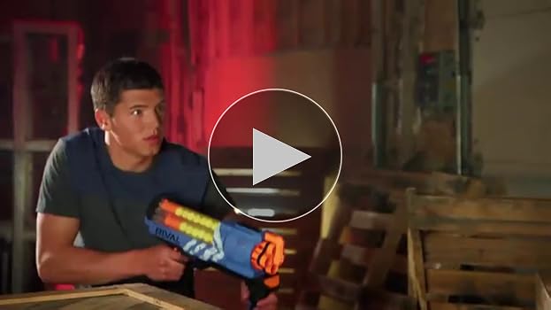 トイガン NERF RIVAL XVIII-3000 Nerf Rival Artemis XVII-3000 High Capacity Blue Blaster Gun