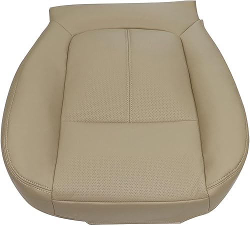 Miniatura 7 de Priprilod Funda de asiento de repuesto para parte inferior del lado del conductor, de piel perforada, compatible con Ford F250, F350, F450, F550,