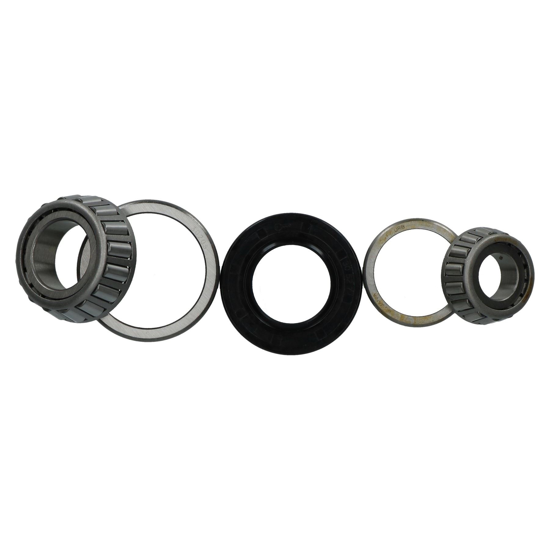2 roulement rouleaux coniques fixés moyeux non freinée ALKO ALKO 143 369689
