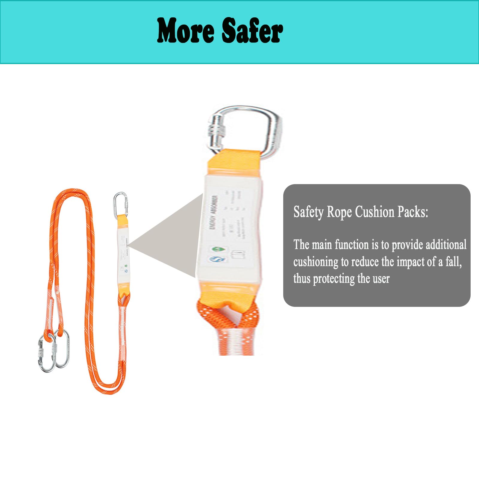 Ceinture de sécurité anti-chute, sangle d'escalade, sangle de récupération 3M, protection contre les chutes, protection contre les chutes et les chutes