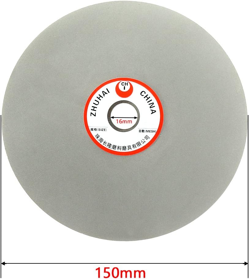 uxcell 6-inch Grit 600 Diamond Coated Flat Lap Wheel Grinding Disc Polishing Tool : Industrial & Scientific