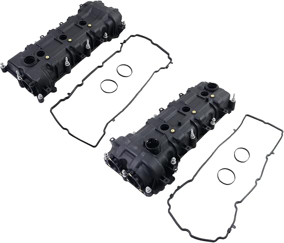 Engine Valve Cover 5184069AN 5184068AN Fits 2011-2019 Chrysler Jeep Cherokee Wrangler Dodge Challenger Charger Ram 3.6L Pentastar 264-939 264-938 5184069AG 5184068AG