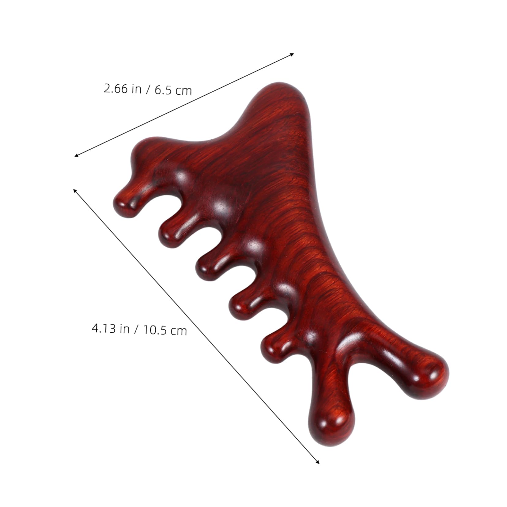 BESTYASH Natural Wooden Hair Massage Brush and Comb for Scalp Ergonomic Handle Durable Design Prevents Tangles and Static for Straight Curly and Wavy Hair