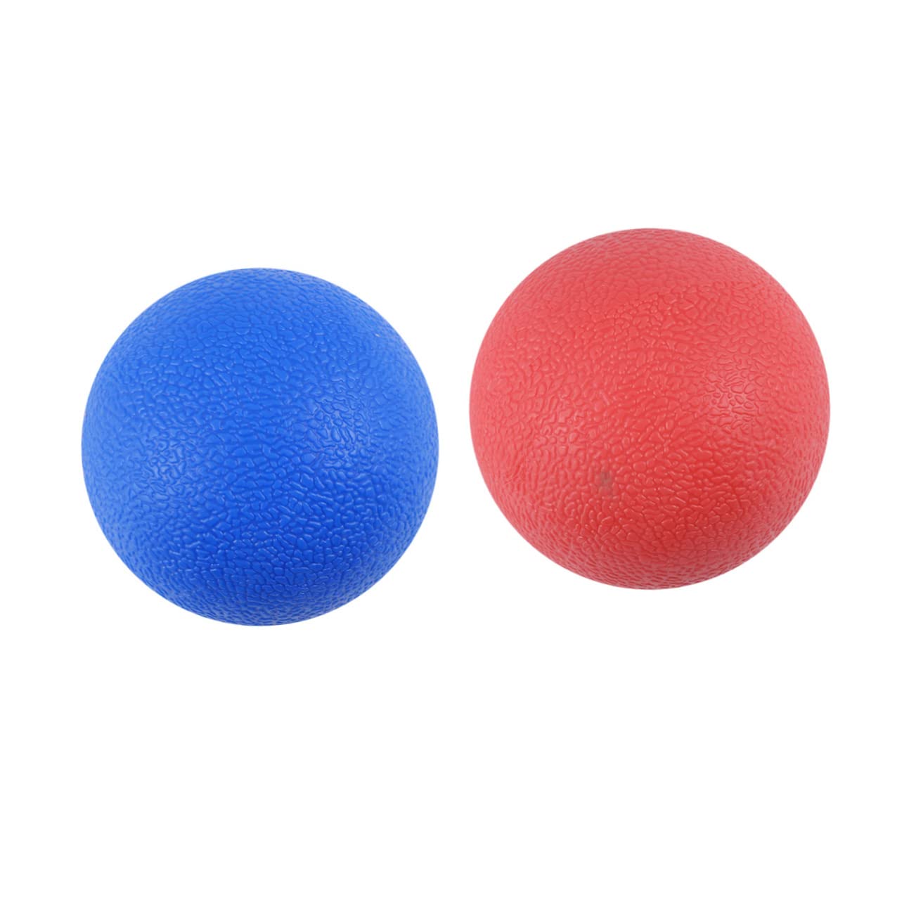 Gogogmee 2pcs Yoga Ball Yoga Roller Massage Ball Rolling Ball Gym Ball Muscle Roller Massager Back Roller Red