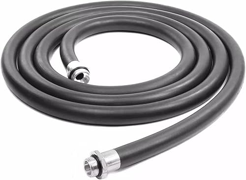 Miniatura 4 de 110 Volt Electric Diesel Oil Fuel Transfer Pump Self Priming Display Meter with 13ft Hose & Fuel Nozzle Kit