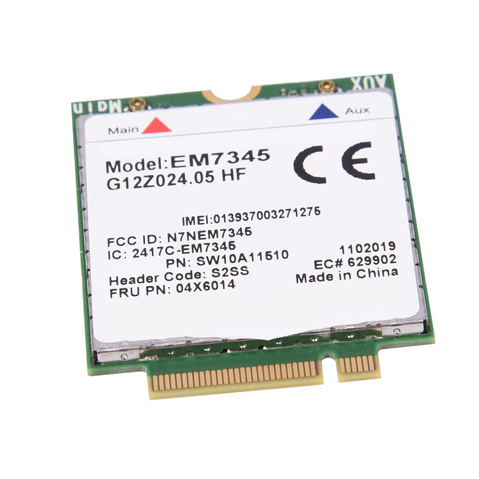KIMISS EM7345 04X6014 4G, Modulo per Thinkpad X250 X1C Em7455 Dw5811e LTE WWAN Scheda W550 T450 X240 T440