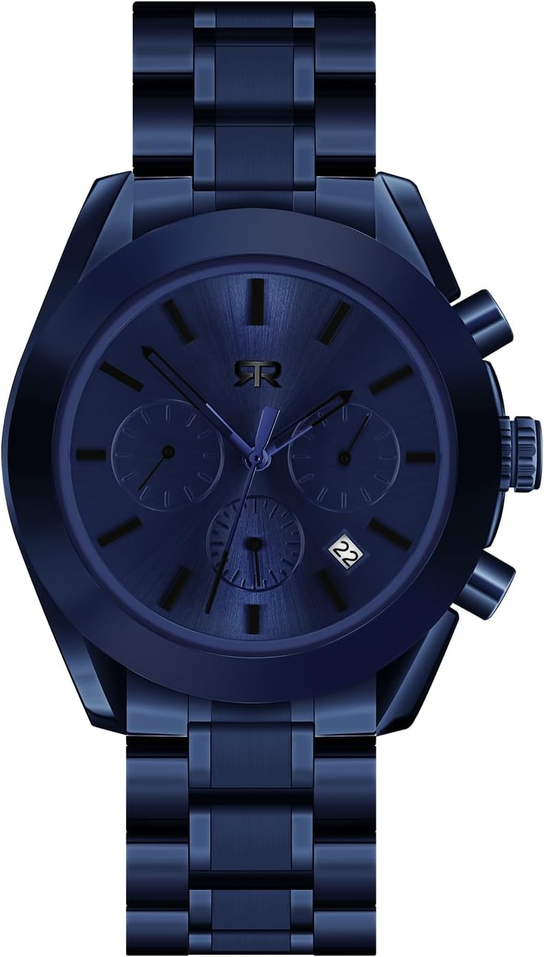 Watch for Men Minimalist Business Chic Men's Watch - Oversized Heavy Duty Case