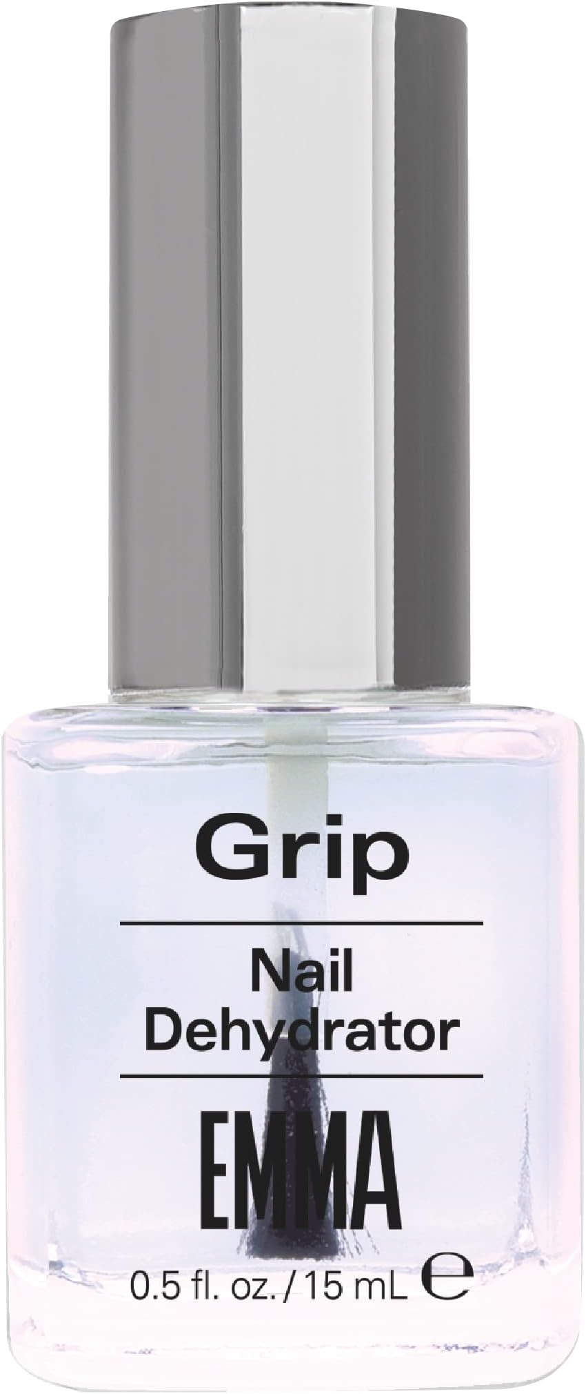 EMMA Beauty Grip Nail Dehydrator, Fast Drying Nail Prep Dehydrator for Acrylics, Gel Polish and Nail Polish, 12+ Free Formula, 100% Vegan & Cruelty-Free, 0.5 fl. oz.