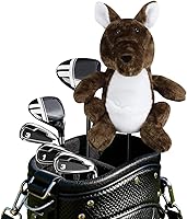 Vista 30 de Scott Edward Funda para Palos de Golf que se Adapta Bien para Driver o Madera de Calle, Diseño Divertido y Lindo de Animales, Funda Suave