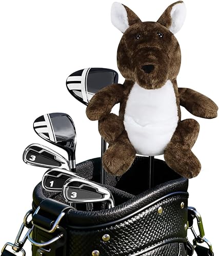 Miniatura 30 de Scott Edward Funda para Palos de Golf que se Adapta Bien para Driver o Madera de Calle, Diseño Divertido y Lindo de Animales, Funda Suave