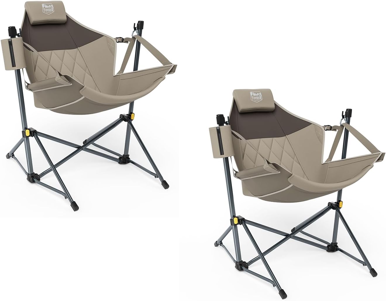 TIMBER RIDGE Hammock Camping Chair with Adjustable Backrest