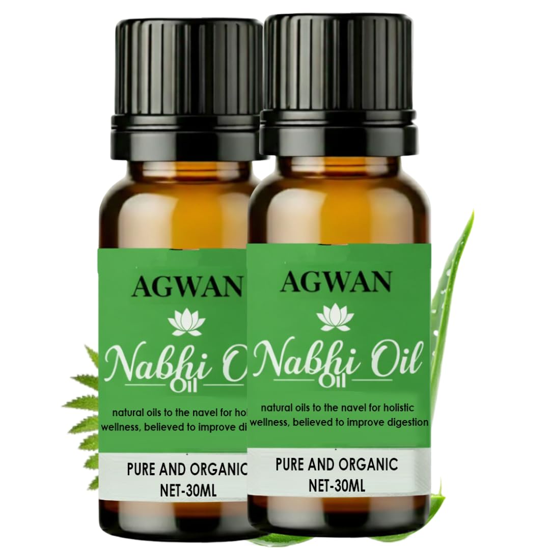 Natural Belly Button Nabhi Oil for Digestion Detox and Gut Health, Herbal Oil for Gas Relief and Bloating Control 30ml +30ml-image-30