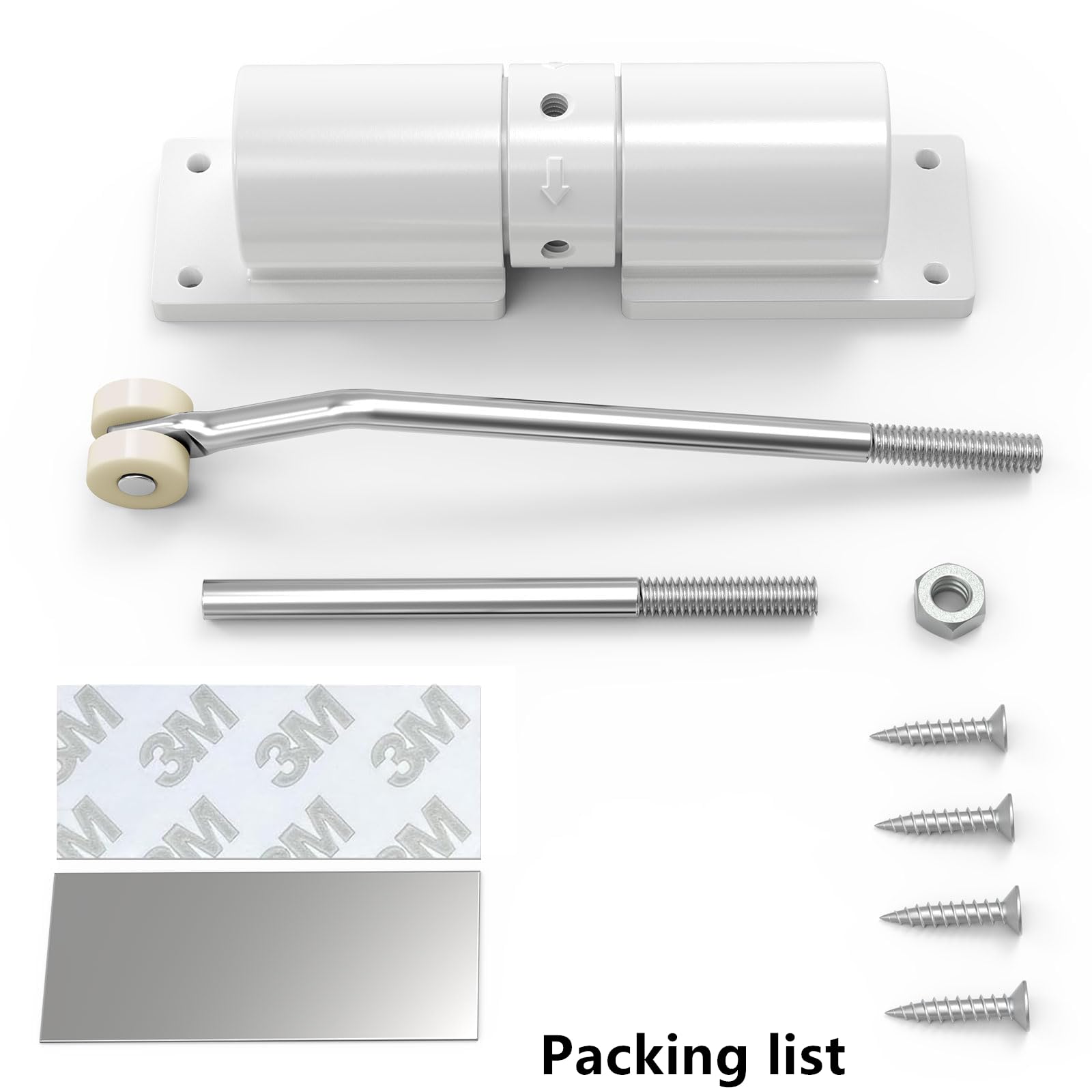 Autoatic Door Closer Autoatic Self-Closing Door Hinges Door Closer Spring At ₹ 90/piece In Surat - View #7